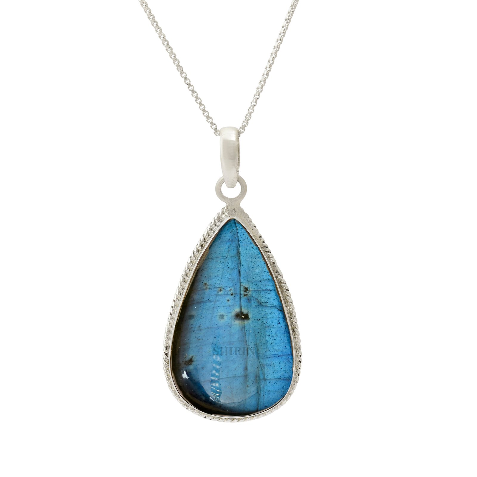 Labradorite 925 Sterling Silver Pendant - Image 2