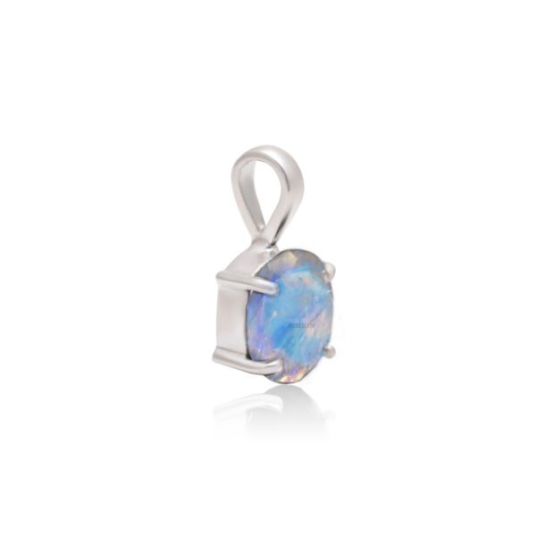 Natural Moonstone 925 Pure Silver Pendant - Image 2